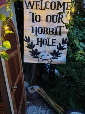Plano de Cabaña HobbitXoxo