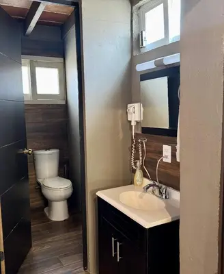 Un baño de Galera centro de Tepoztlan
