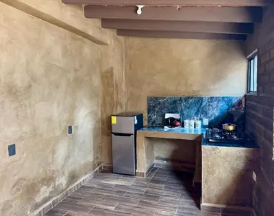 Una cocina o zona de cocina en Galera centro de Tepoztlan