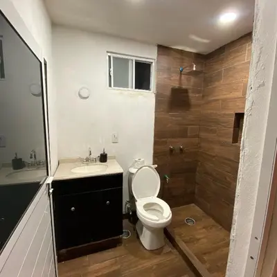 Un baño de El rincón mazateco