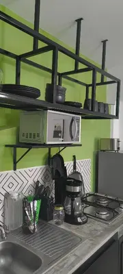 Una cocina o zona de cocina en Reforma 30 D1 El corazon de Xalapa a tus pies