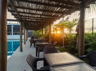 Piscina en o cerca de Condominio en Acapulco con acceso a club de playa