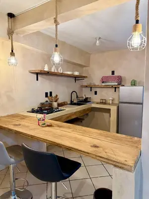 Una cocina o zona de cocina en Casa Resplandor