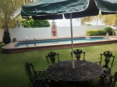 Piscina en o cerca de Casa Vergel