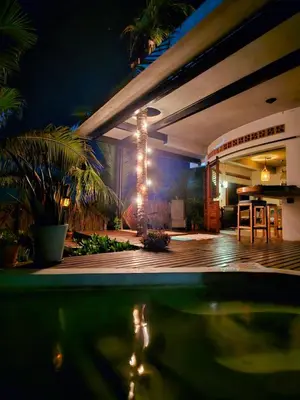 Piscina en o cerca de Beach House with private Pool, Roof and View