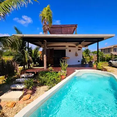 Beach House with private Pool