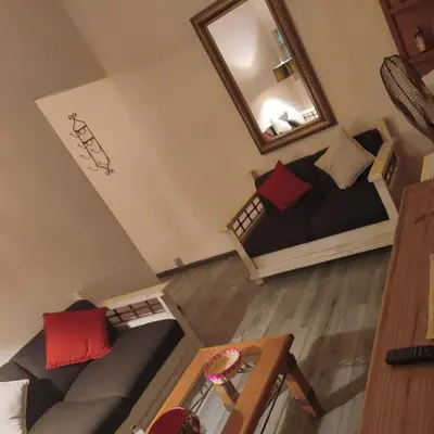 Zona de estar de Loft Casa Guerrero Oaxaca
