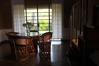 Zona de estar de Madre Tierra B&B
