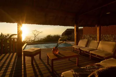 Piscina en o cerca de Punta Cometa House, Mazunte