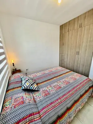 Cama o camas de una habitación en Casa completa en fraccionamiento privado San Jerónimo Coatepec
