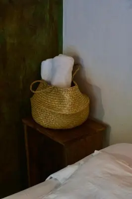 Cama o camas de una habitación en Chii Lú Casa de la Luna