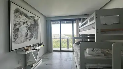 Cama o camas de una habitación en La Isla Acapulco Diamante Penthouse de Dos Pisos