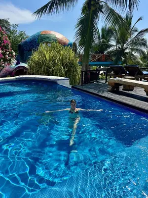 Piscina en o cerca de Beachfront Paradise Boutique Hotel - Sky Room