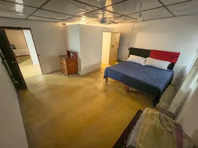 Cama o camas de una habitación en Casa San Angel