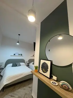 Cama o camas de una habitación en Loft ËNXË Boutique Habitación Olivo