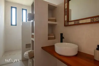 Plano de Casa Hormiga · Refugio c/vista al mar y Alberca