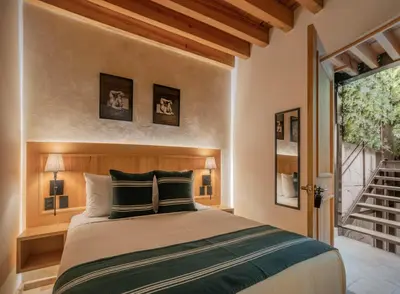 Cama o camas de una habitación en Casa Ziña