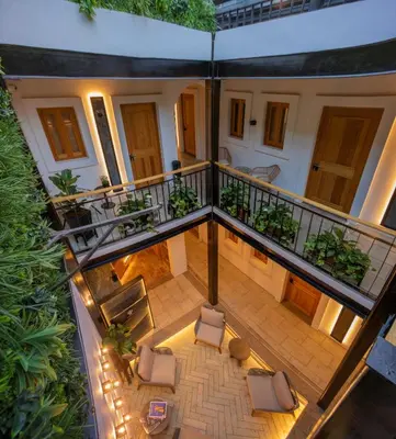 Un balcón o terraza de Casa Ziña