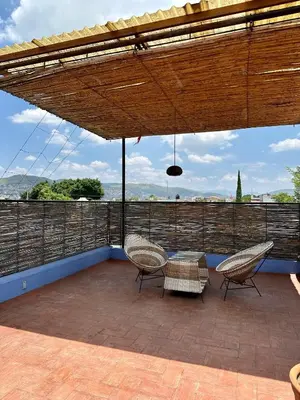Un balcón o terraza de tíí nuu - suite in oaxaca