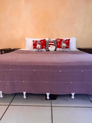 Cama o camas de una habitación en Casa Nawara