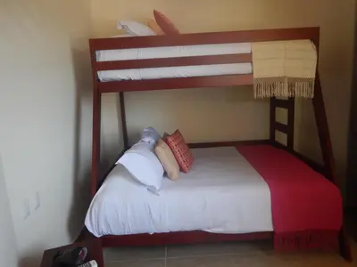 Cama o camas de una habitación en Puerto Escondido, 2 Bedroom Ocean View Condo