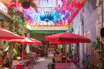 Plano de Hierba De Conejo Hostel