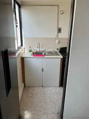 Una cocina o zona de cocina en Depto de Descanso Económico vuelos AICM, conciertos GNP, F1