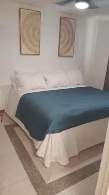 Cama o camas de una habitación en Villas la palma