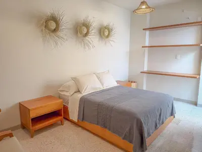 Cama o camas de una habitación en Casa Carteros