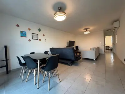 Zona de estar de Departamento en Marina Diamante Rooftop y Jacuzzi privado