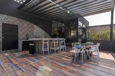 Plano de Luxury Apartment in Narvarte 104