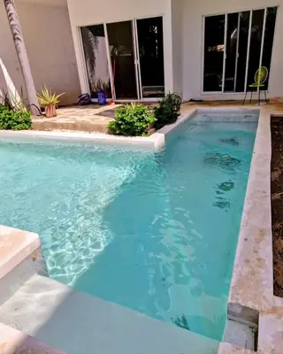 Piscina en o cerca de Casa Tepoztli