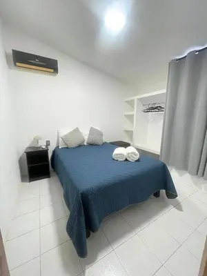 Cama o camas de una habitación en Casa Azul Guelaguetza