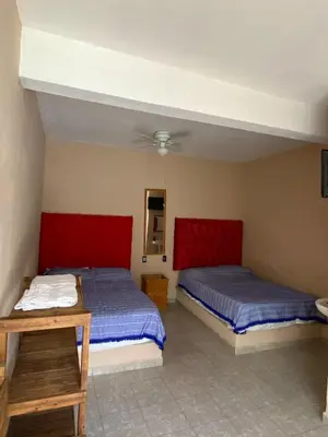 Cama o camas de una habitación en Casa de los Abuelos
