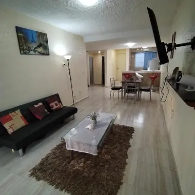 Zona de estar de Opportunity, very economical family apartment