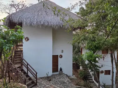 Jardín al aire libre en Ruunda Hotel