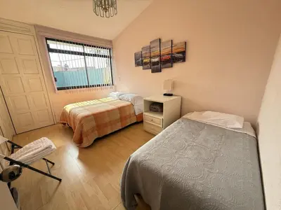Cama o camas de una habitación en Casa Residencial en Puebla