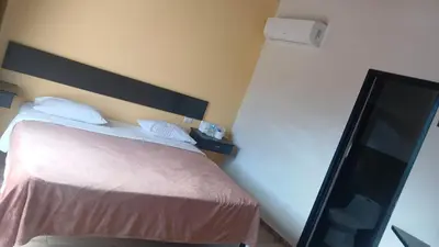 Cama o camas de una habitación en Hotel D'bamboo