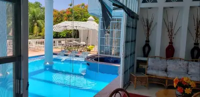 Piscina en o cerca de Casa Griega Morelos