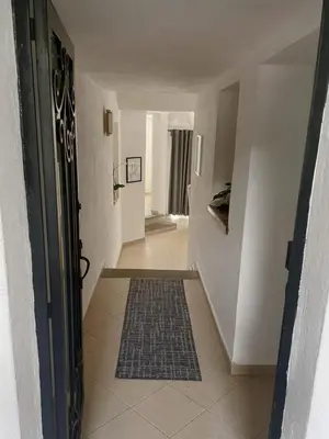 Cama o camas de una habitación en Casa Jardín del Alma