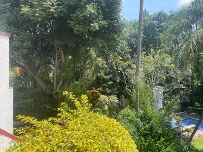 Jardín al aire libre en Casa Jardín del Alma