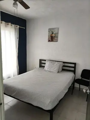 Cama o camas de una habitación en Residencial 2 ríos