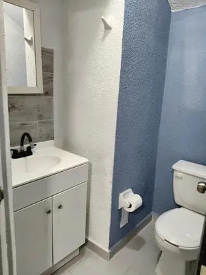 Un baño de Residencial 2 ríos