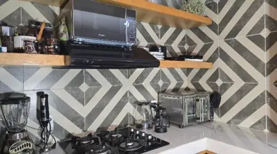 Una cocina o zona de cocina en Casa 2 Rec 8mn del mar