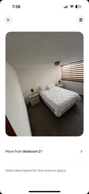 Cama o camas de una habitación en 3 hab 1 baño, en el corazón de Puebla