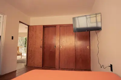 Cama o camas de una habitación en Hostal Kahlo, La columna rota, habitación independiente 2 personas