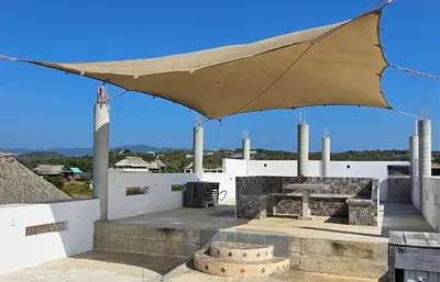 Un balcón o terraza de Villa Mouette with ocean views