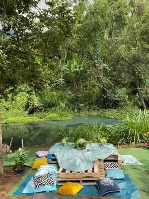 Paisaje cerca de esta villa