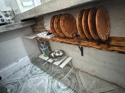 Una cocina o zona de cocina en Country House Rancho Lupita