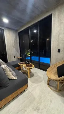 Zona de estar de Casa de descanso, cerca de la playa